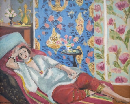 Odalisque à la culotte rouge de Matisse